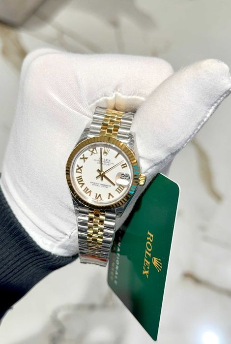 rolex datejust 36mm двуцветен