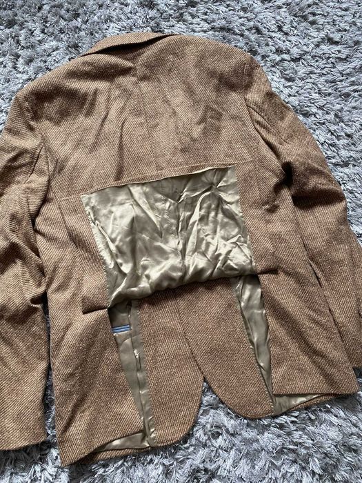 sacou barbatesc massimo dutti maro