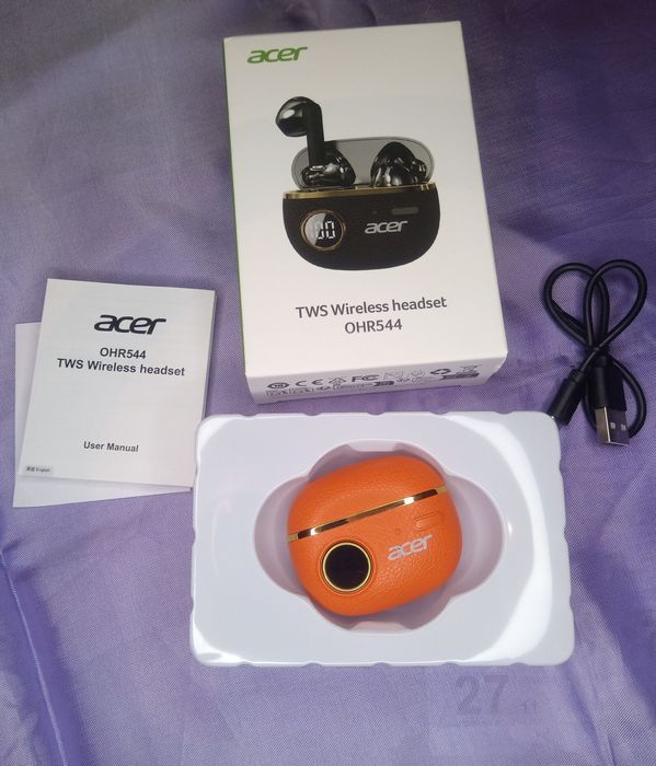 Безжични Bluetooth слушалки Acer