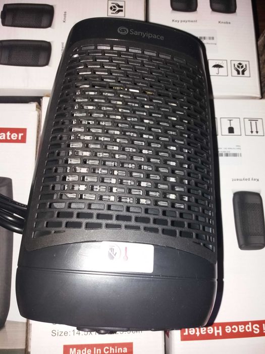 Aeroterma rotativa fixa 2 trepte caldura 400W 1200W 2 aeroterme 65 lei