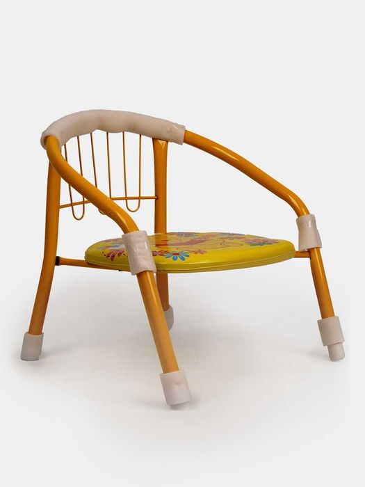 Стул детский, для кормления и игры, металлический, с пищалкой