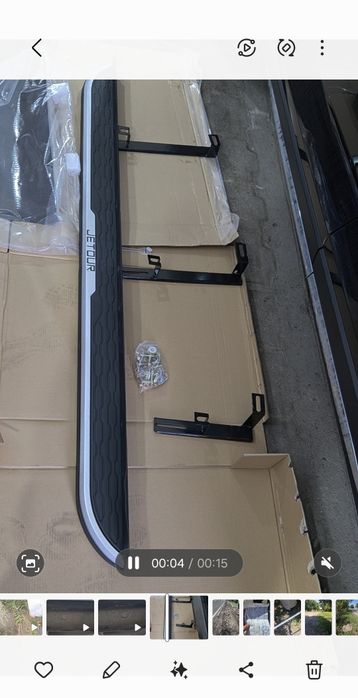 Jetour x90plus подножки