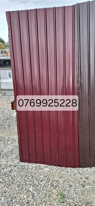 Vand tabla maro visiniu si gri