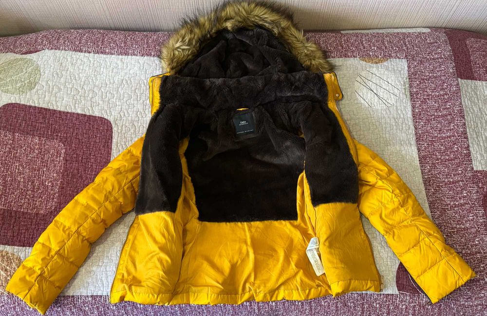 зимняя куртка ZARA