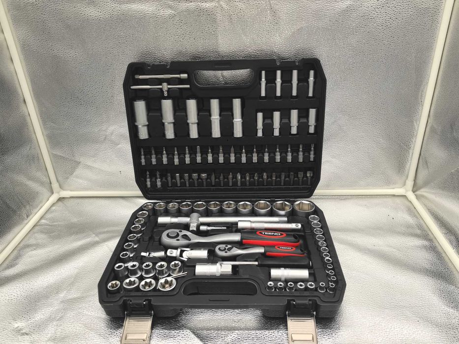 Trusa chei tubulare 108 piese – completa si practica