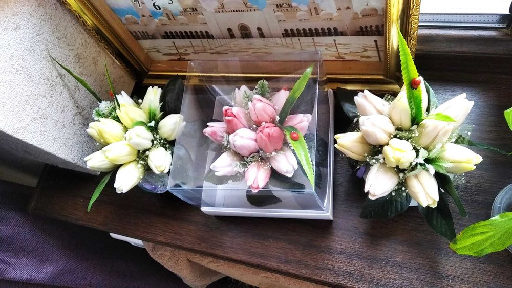 Букет из мыло ё корзина 8март аеллар айёмига совун гул якинлар ун