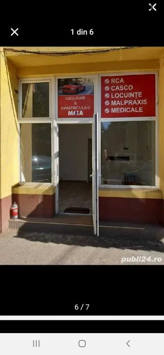 Inchiriez spatiu comercial in zona f buna