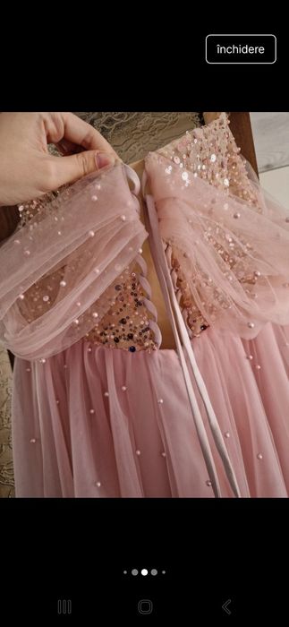 Rochie de seară spectaculoasă – eleganță și rafinament!