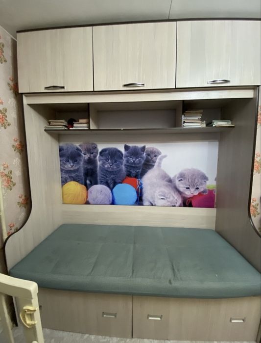 кровать со шкафами