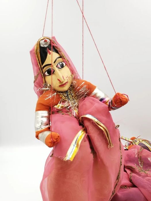 Традиционни антикварни марионетки от Раджастан, Индия.