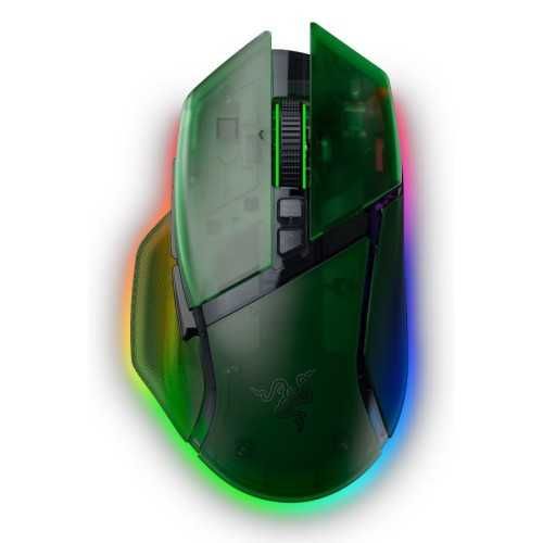 Корпус (Shell) за мишка Razer Basilisk V3 Pro — Phantom Green Edition.