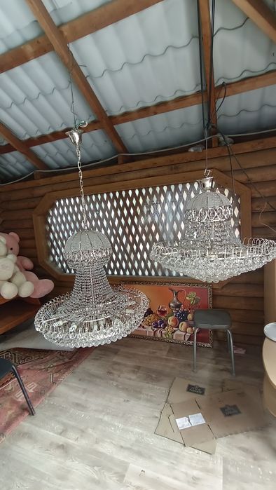 Люстра хрустальная
