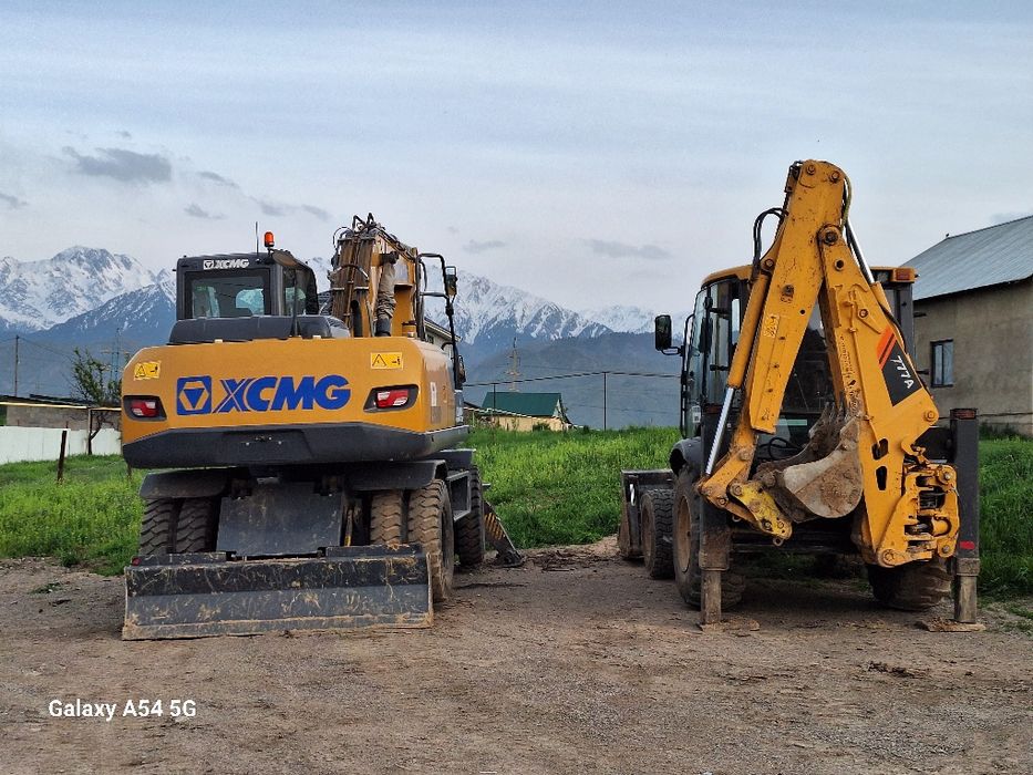 Эксковатор и погрузчик 3в1 услуги