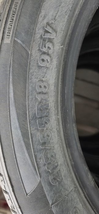 Продам шины б/у 5000 км пробег