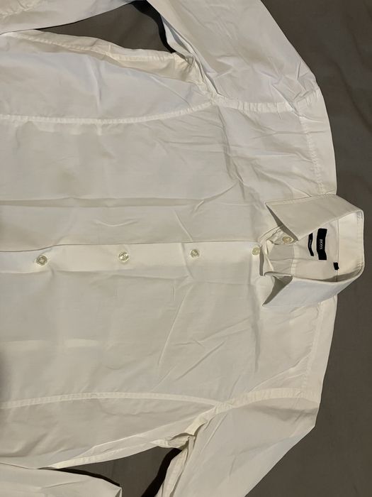 Hugo Boss ризи мъжки Бяла и черна