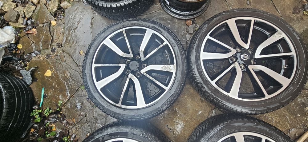 5/114.3/19 nissan qashqai x trail 19цола оригинални джанти с датчици