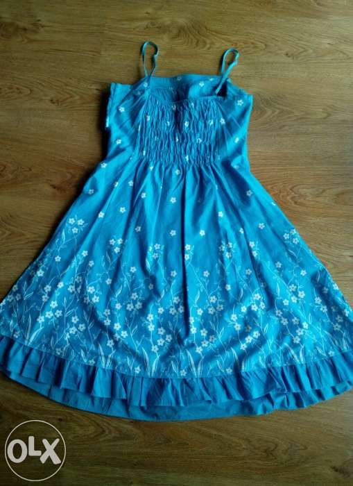 Rochie albastra dama - L