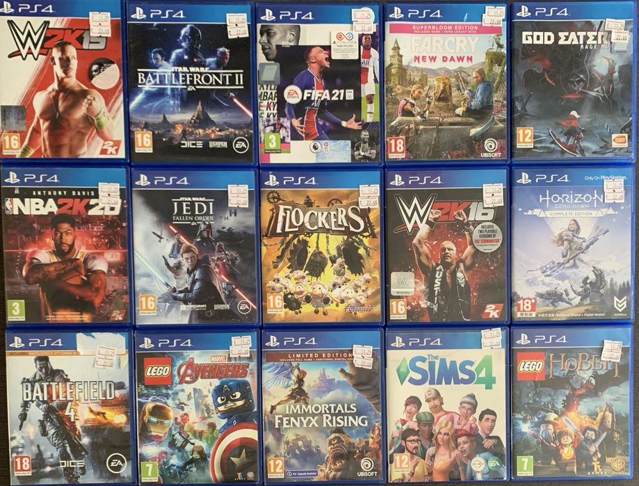Playstation 4/ игри Плейстейшън 4/ PS4 САМО 22 лв за брой