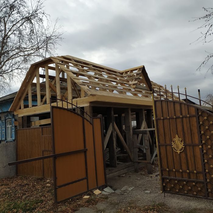 Кровля, покраска крыш, сайдинг