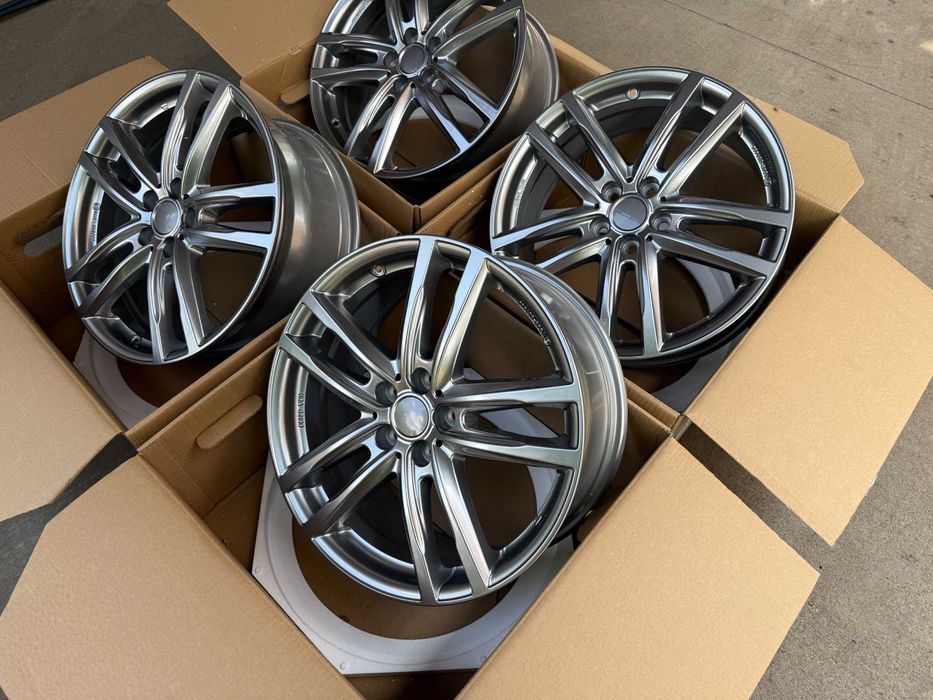 4 бр. чисто нови алуминиеви джанти Rial 19'' 5x112 , централен отвор 66.5 , ET57, 8J