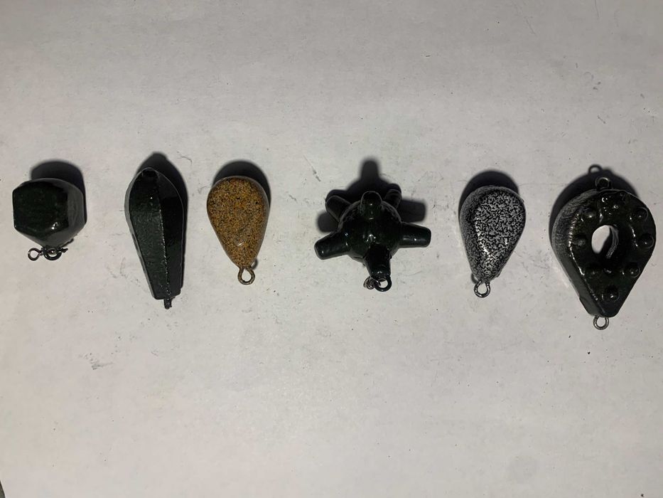 Свинцовые рыболовные грузила