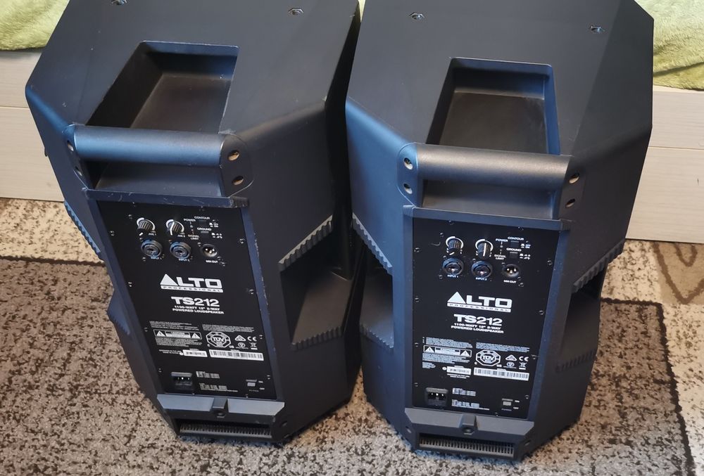 Boxe active Alto TS212  550w/1200w sau schimb cu boxe active mai mici