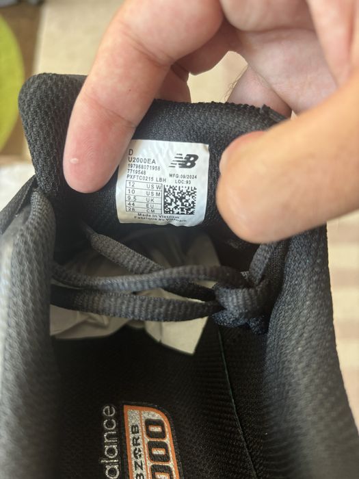 Мъжки обувки New Balance U2000EA Black 42,43,44,45