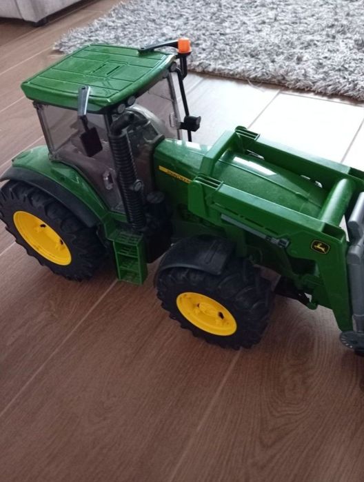 Bruder Tractor mare John Deere 7930 Incarcator Frontal Utilaj