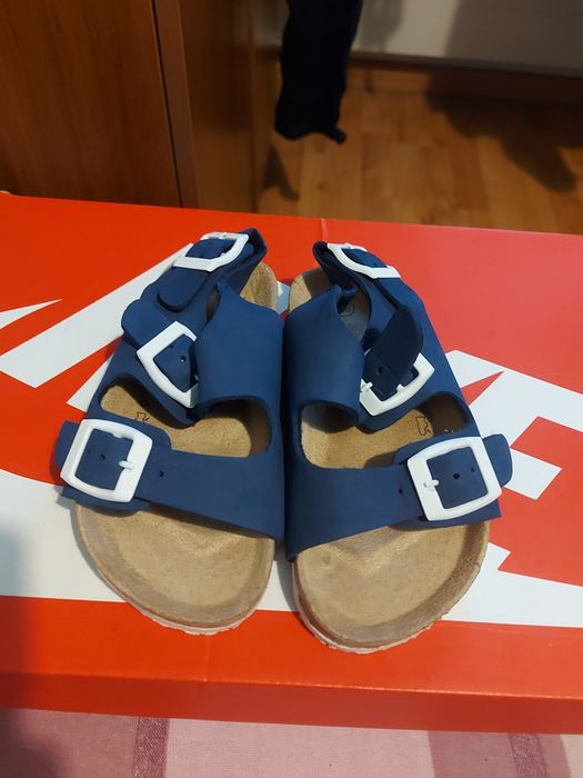 Детски сандали тъмно сини
