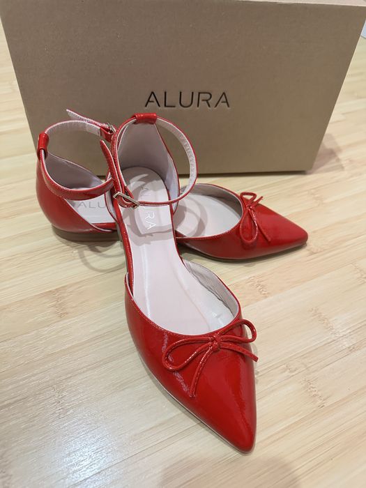 Balerini eleganti din piele