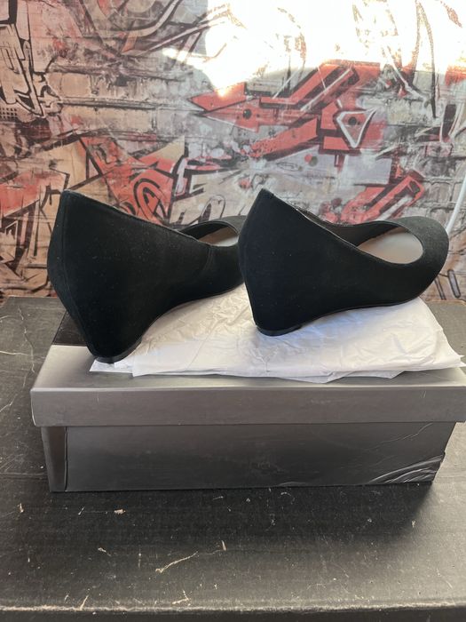 Туфли замшевые женские