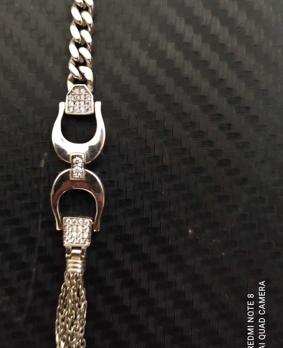 Серебро Бантик Женский Браслет