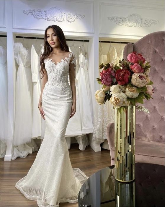 Свадебное платье от MALINELLI