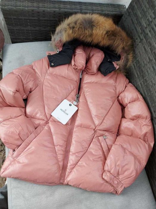 Geaca dama blanita naturala