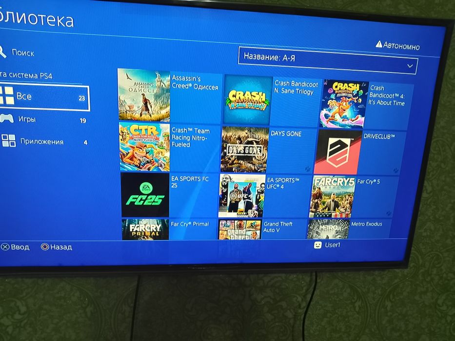 Ps4 pro holati ideal hotira 1tb