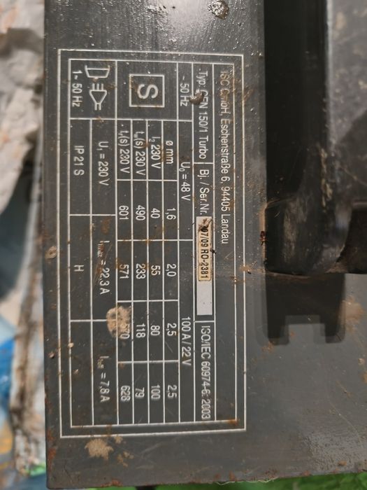 Aparat de sudură - Einhell Euromaster  150