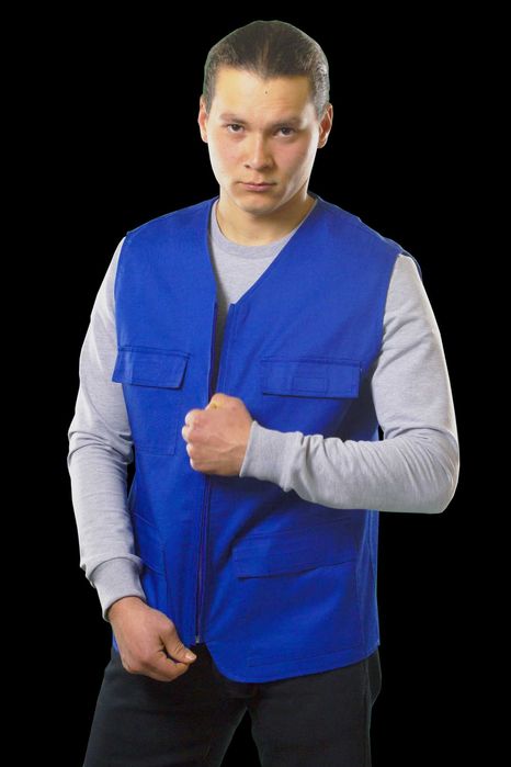 Жилеты классик сигнальный персонал Jiletka bar restoran ofis скидка