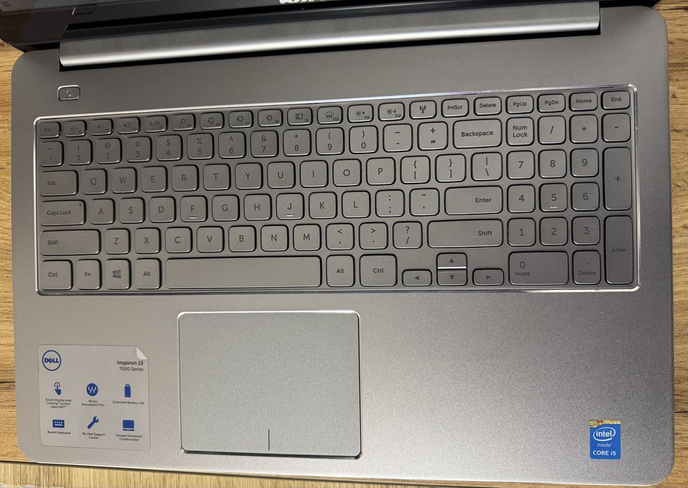 Laptop Dell Inspiron 7537 i5, 1TB SSD, Aluminiu, touchscreen,impecabil