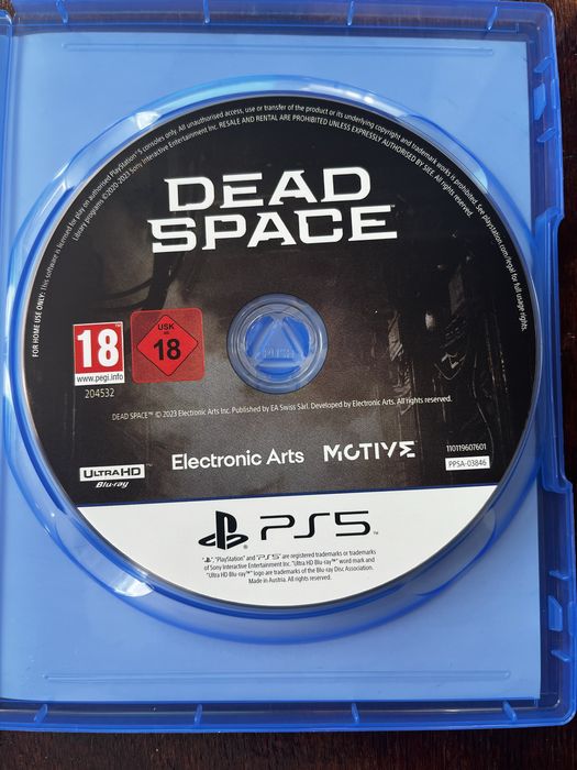 Dead space диск PS5