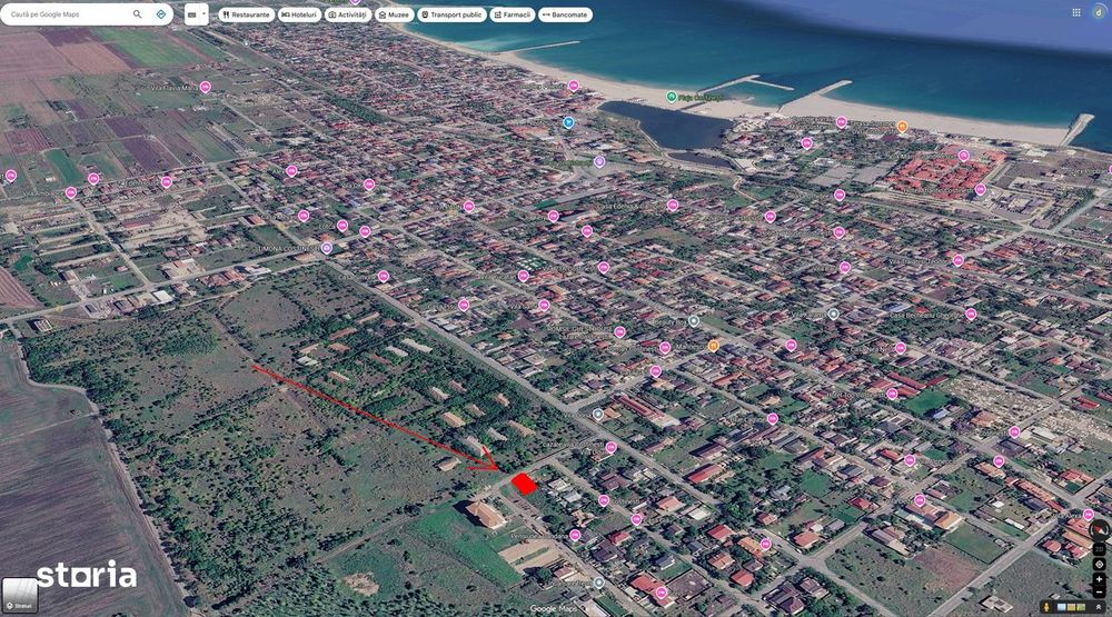 Teren Costinesti - Schitu 300mp toate utilitatile ideal pensiune