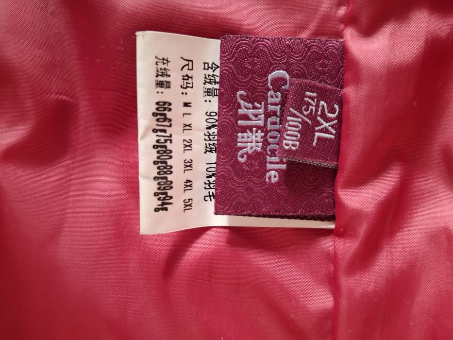 Куртка пуховик женская