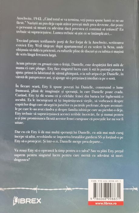 Povestitoarea de la Aushwitz, Copilul de la Aushwitz