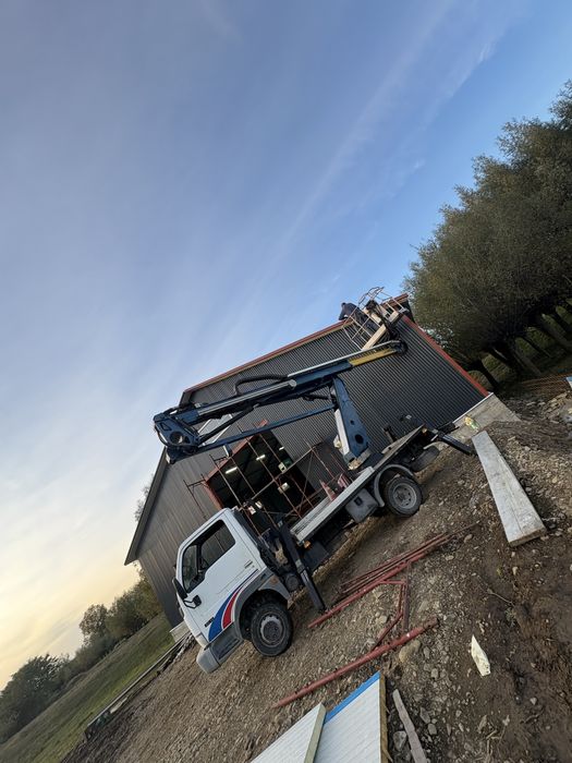 Nacela,autoplatforma ridicare,(nu excavator, macara 17m inchiriere