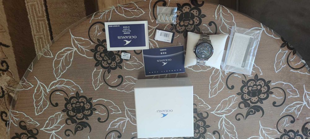 Casio Oceanus Ocw-G1000E-1Ajf лимитирана серия,GPS,SOLAR