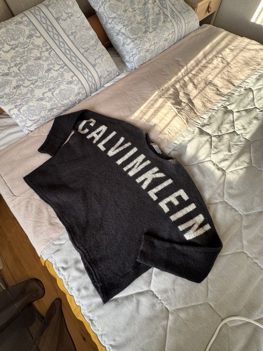 Вълнен пуловер Calvin Klein