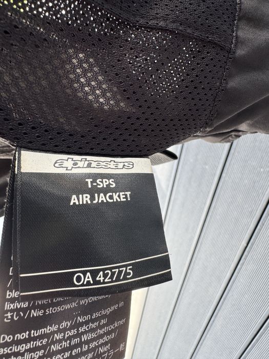 Geaca moto  marimea L  ALPINESTARS T-SPS AIR fluorescent/galben/negru