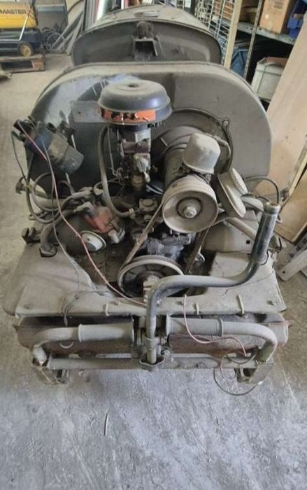 Порше 356. Мотор. Двигатель.
