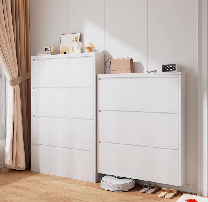 шкафчики для обуви / для прихожей / настенные и тонкие