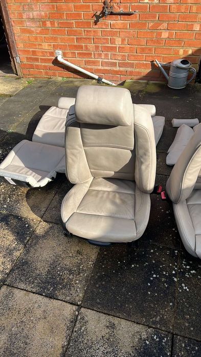 Кожен ел.рекаро салон OYSTER с подгрев и надуване от BMW E92 LCI