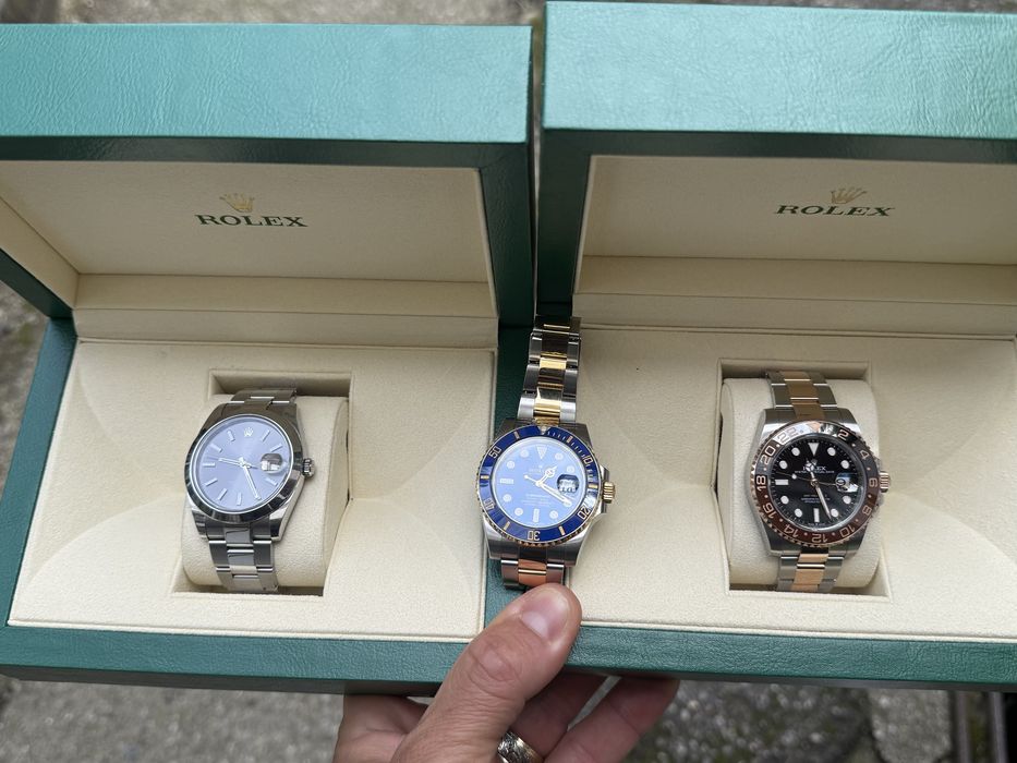 Rolex Submariner two tone - cutie ceas ! Ceramic Datejust - GMT !
